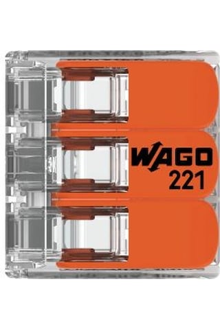 WAGO 3LÜ BUAT KLEMENSİ 221-413 -