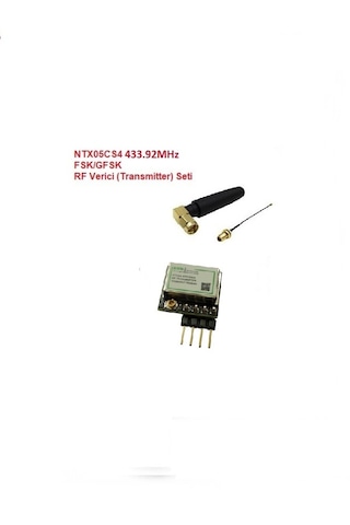 433.92mhz Fsk/gfsk Rf Verici Seti Ntx05cs4-set 433.92mhz Fsk/gfsk Rf Verici Seti Ntx05cs4-set
