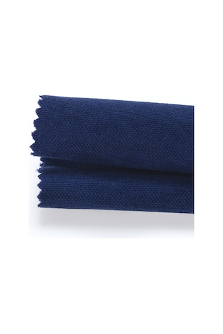 Kadife Dokulu Gece Mavisi Runner Gece Mavisi