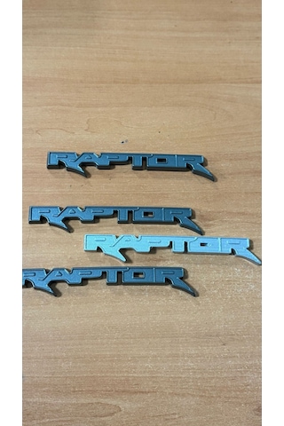 Ford Ranger F150 Gen3 Raptor Kaput Kaplama Scoop Yazısı 2 Adet