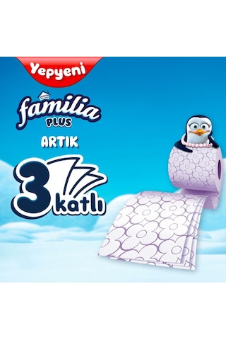 Familia Plus Parfümlü Tuvalet Kağıdı 3 x 32 Rulo