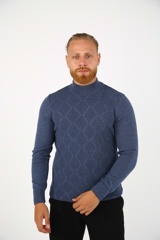 Erkek Brango Yarım Balıkçı Boğazlı Triko Kazak 001