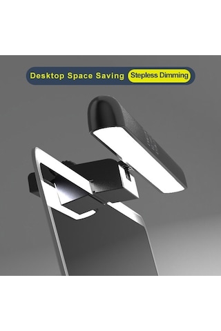 Dancemonkey Cbtx Tb-30sh 18cm Dizüstü Usb Lambası Kademesiz Kısayabilir Asma Işık - Siyah Siyah