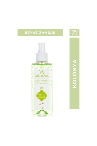 Volkan Ates Natural & Beauty Parfümlü Kolonya - Beyaz Zambak 150 Ml