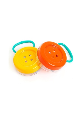 Baby Toys Düğme Çıngırak 2'li BYT-4118 Çok Renkli