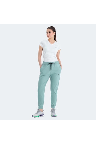 Slazenger VETERAN RBN Kadın Cepli Yeşil Eşofman Altı