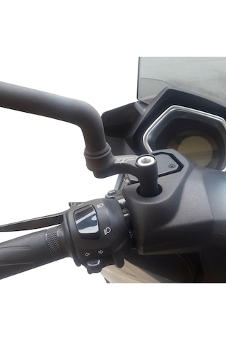 GP Kompozit Yamaha XMAX 250-400 2018-2024 Uyumlu Ayna Genişletme Siyah