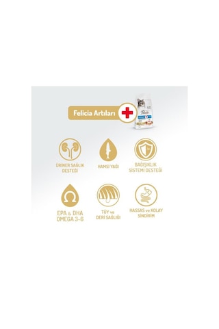 Felicia Light Somonlu Düşük Tahıllı Kısırlaştırılmış Kedi Maması 5 Kg