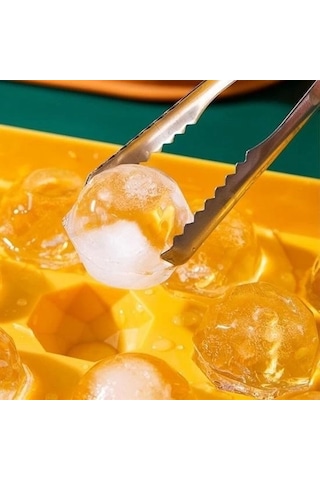 13 Bölmeli Kristal Buz Yapma Kalıbı Çok Renkli
