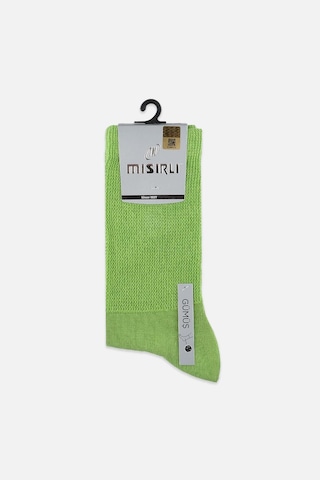 Mısırlı Kadın %10 Gümüş Madeni İçerikli Yeşil Soket Çorap M 78000 Y Yeşil