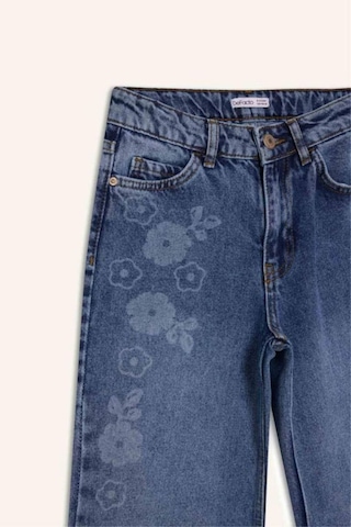 Defacto Kız Çocuk Straight Wide Jean Pantolon G7740a826spnm34 Mavi-nm34