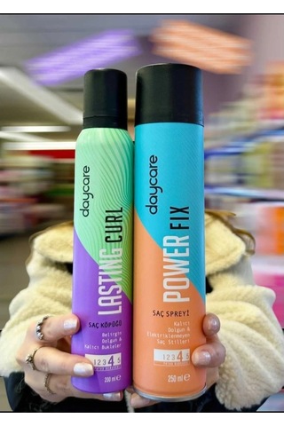 Lasting Curl Saç Köpüğü 3 Adet X 200 Ml Belirgin Dolgun Bukleler İçin Kalıcı Etki Sağlar