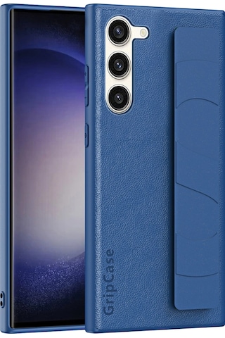 Newface - 820 - Samsung Galaxy Uyumlu S24 Kılıf Data Kapak - Csmo-tex - - Lacivert