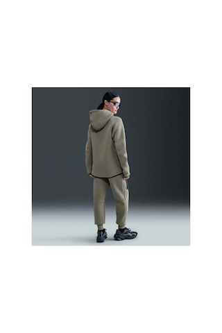 Nike Sportswear Tech Fleece Windrunner Full-zip Kadın Yeşil Günlük Stil Sweatshirt Hv6747-320 Haki