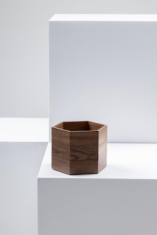 Finehome Wooden 3'lü Takı Makyaj Organizeri