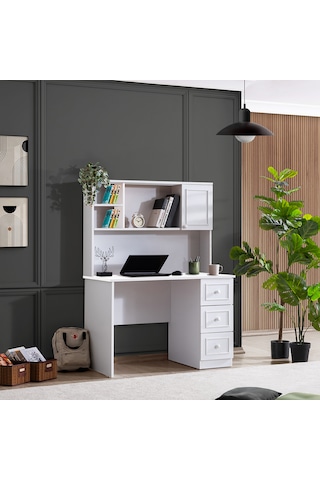 Bilgisayar Masası, Beta Üniteli Çalışma Masası Beyaz