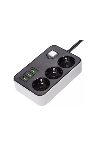 3 Usb Li 3 Lü 1.8 M Akım Korumalı Priz 5365 Standart