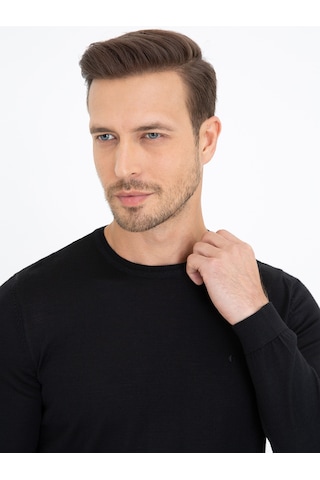 Cacharel Erkek Siyah Kazak /triko 50237038-vr046