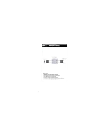 H7 Soketli Titreme Kırpışma Sorun Çözücü Arza Kesici Led Zenon