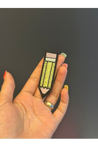 Ütü İle Yapışan Nakış İşleme Kalem Arma 8x2 Cm