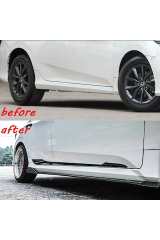 Honda Civic Fc5 Fk7 Yan Kapı Alt Çıtası Parlak Siyah