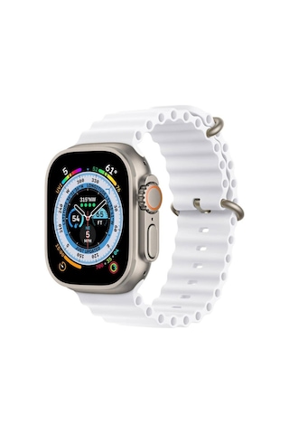 Koodmax  Apple Uyumlu  Watch  1 2 3 4 5 6 7 8 Se Ultra Ocean Loop Tokalı Kayış Kordon 38 40 41mm