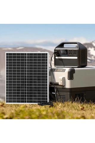 Boatshop1 1 Adet Solar Paneller Güneş Paneli Açık Taşınabilir Şarj Kiti Rv Piknik Tekne Kamp Mobil Güç Kaynağı