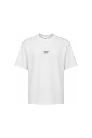 Reebok Kısa Kol T-shirt Erkek Beyaz Nıdas Tee