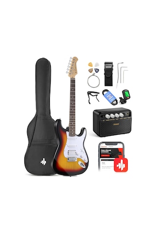 Donner Dst-100s St Elektro Gitar Seti Sunburst 104182561104