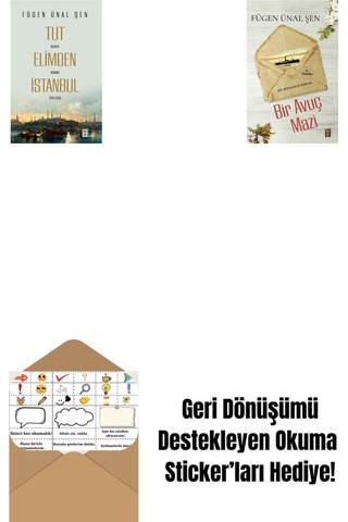 Tut Elimden İstanbul + Bir Avuç Mazi + Okuma Sticker'ları