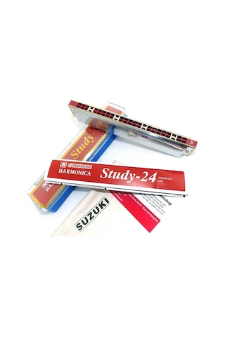 Suzuki Study 24h C Key-metal Mızıka-özel Kutu ve Bez
