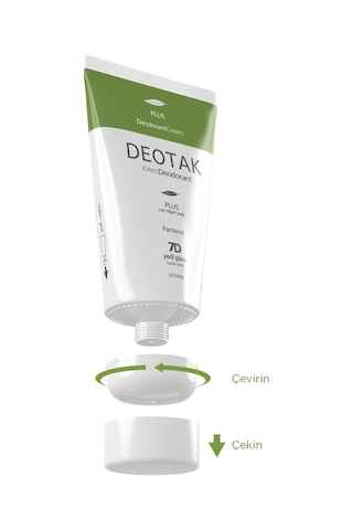 Deotak Unisex Krem Deodorant Plus 35 Ml