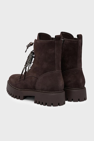 Guess Fizzle Süet Deri Bot Flffızsue10 Kadın Bot Flffız Sue10 Brown Kahve-krem