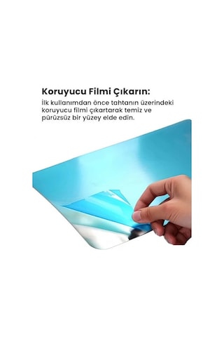 2'li Paslanmaz Çelik Kesim Panosu Seti Gümüş