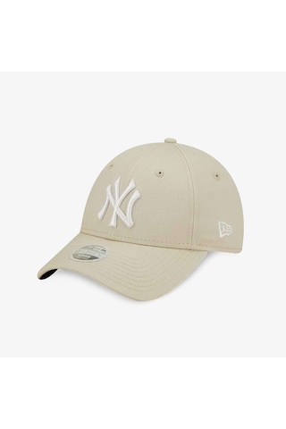 New Era New York Yankees Stnwhi Unisex Krem Şapka Düz 60292635 Krem