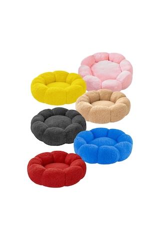 Patiderm Bubble Peluş Kedi Köpek Yatağı 50 CM