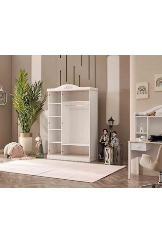 Dolap Urlu Paris 90444 Model Gardırop 3 Ahşap Kapaklı Kalite Malzeme El Yapım