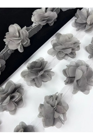 Slubov'u Çiçeklerden El İşi Ve Dikiş Şeridi 1m 256868562