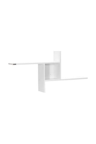 Dekoratif Duvar Rafı - Mat Lake Beyaz 100x50x18 Cm Gxyxd