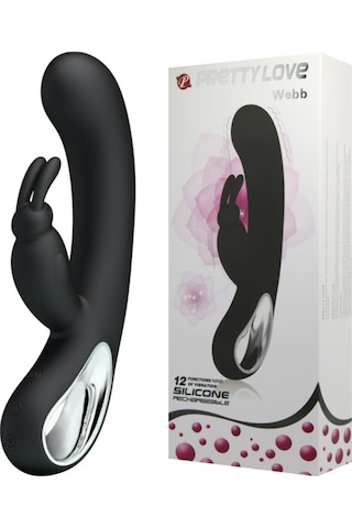Lilitu Shop Pretty Love Webb Usb Şarjlı 12 Fonksiyonlu Teknolojik Vibratör
