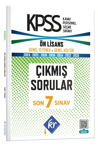 KPSS Genel Yetenek Genel Kültür Ön Lisans ÖSYM Çıkmış Soru Tıpkı Basım Son 7 Yıl Video Çözümlü Kitapçıkları KR Akademi Yayınları KPSS Genel Yetenek Genel Kültür Ön Lisans ÖSYM Çıkmış Soru Tıpkı Basım Son 7 Yıl Video Çözümlü Kitapçıkları KR Akademi Yayınları