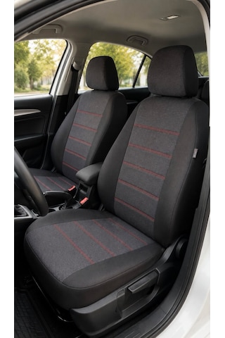 Opel Corsa C Uyumlu Oto Koltuk Kılıfı Tam Set Airbag Uyumlu 4 Mevsim Cotfit Serisi 28441125