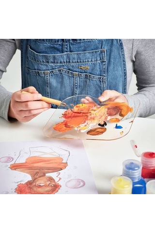 Ikea Solfågel Boya Seti, Karışık Renkler, 375 Ml Çok Renkli