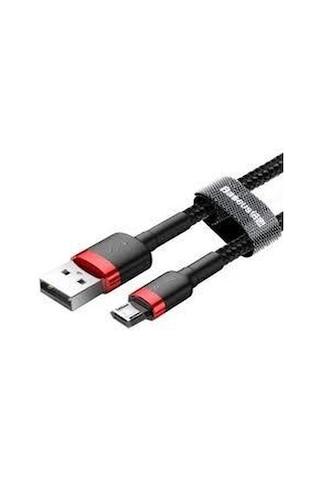 Baseus Cafule Serisi USB Kablo Micro USB 2.4A, 1M Siyah