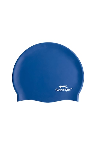 Slazenger Yüzücü Bonesi Silikon Sn00 Navy Pvc Zipper Bag Koyu Mavi