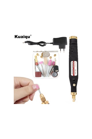 Ximistore9 Hb-005 Mini El Aleti - 5000-18000 Rpm Ayarlı, 15 Parça Aksesuarlı, Taşlama Ve Parlatma İçin Kompakt