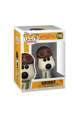 Funko Pop Wallace & Gromit, Gromit Vinil Figür 9,5 Cm Koleksiyonluk Hediye Karakter Figürü Diğer