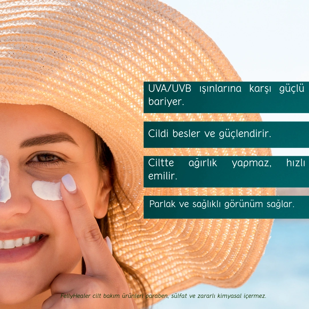 Fellyhealer Salyangoz Özlü Güneş Kremi SPF50+ 50 ML