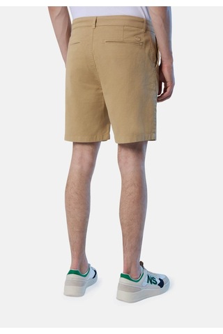 North Sails Star Regular Fit Chino Erkek Şort-33514 Açık Kahverengi