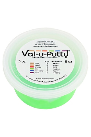 Libor Val-u-putty El Egzersiz Macunu - Kireç Orta - 3 Oz:
